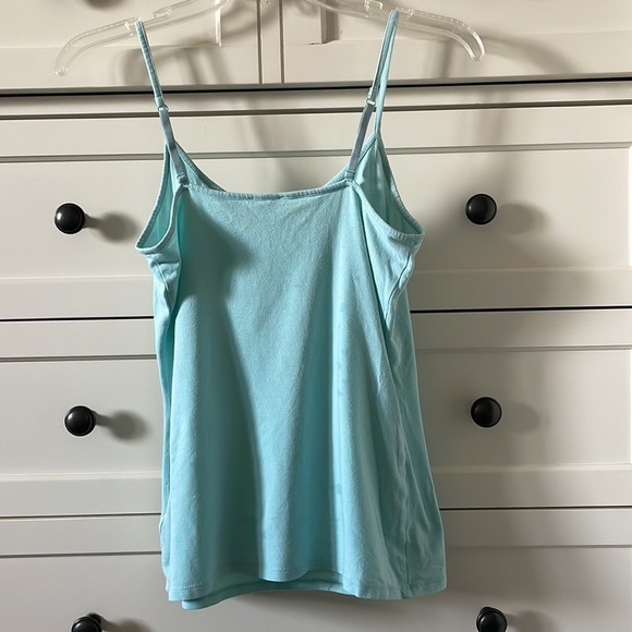 Express Women’s Light Blue Camisole Top w/ Adjustable Spaghetti Straps - Size M - Picture 3 of 4